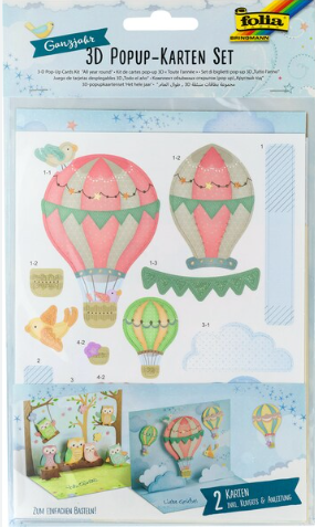 3-D Pop-Up Cards Kit All year round